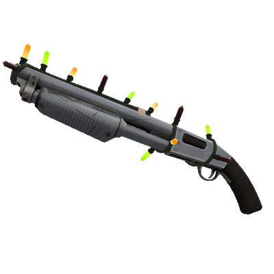 Strange Festivized Steel Brushed Shotgun (Field-Tested)