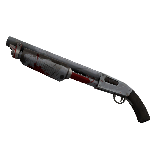 Steel Brushed Shotgun (Battle Scarred)