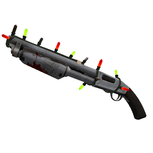 Festivized Steel Brushed Shotgun (Well-Worn)