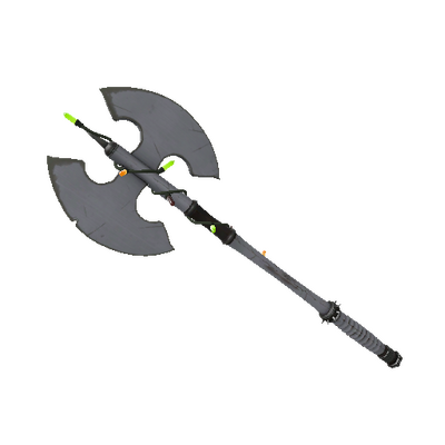 Strange Festivized Steel Brushed Scotsman's Skullcutter (Minimal Wear)