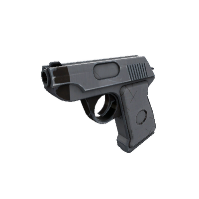 Strange Killstreak Steel Brushed Pistol (Minimal Wear)