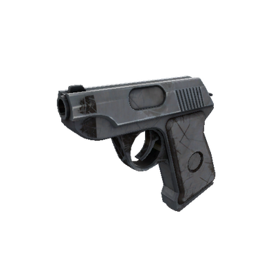 Steel Brushed Pistol (Well-Worn)