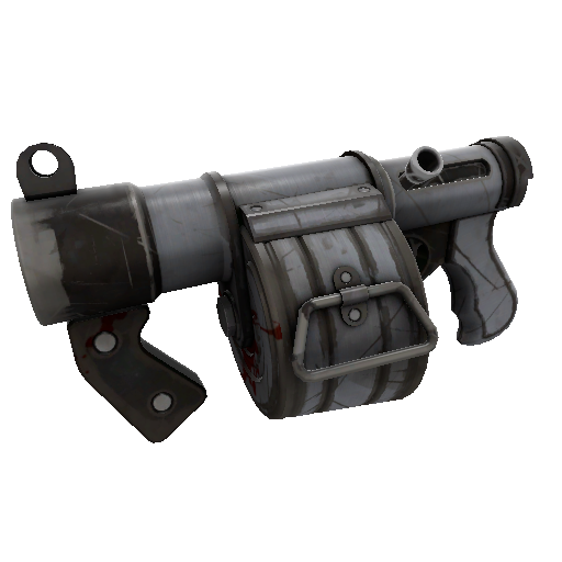 Steel Brushed Stickybomb Launcher (Well-Worn)