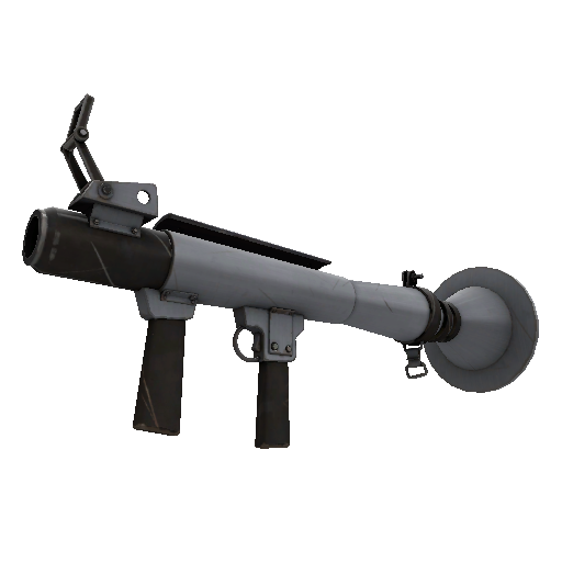 Steel Brushed Rocket Launcher (Minimal Wear)