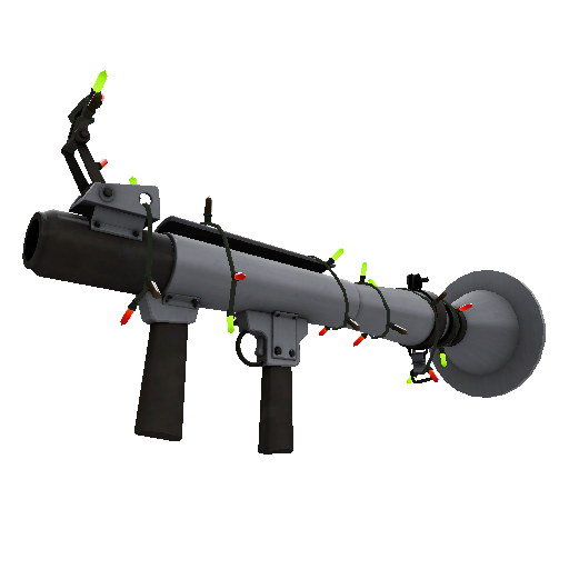 Festivized Steel Brushed Rocket Launcher (Factory New)