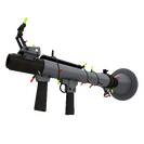 Festivized Steel Brushed Rocket Launcher (Factory New)