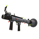 Festivized Killstreak Steel Brushed Rocket Launcher (Field-Tested)