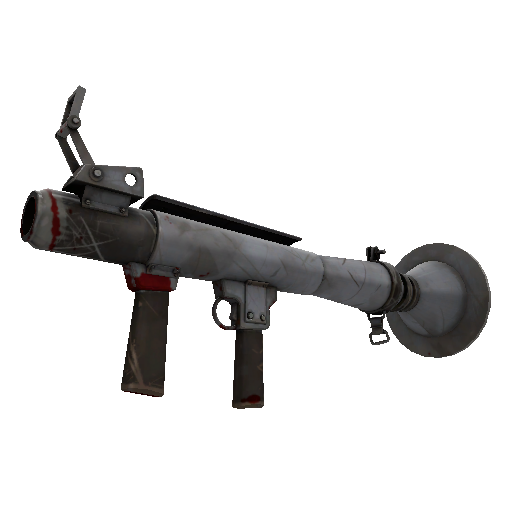 Strange Specialized Killstreak Steel Brushed Rocket Launcher (Battle Scarred)