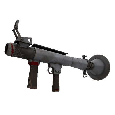 Strange Specialized Killstreak Steel Brushed Rocket Launcher (Battle Scarred)