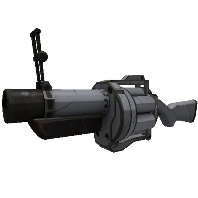 Steel Brushed Grenade Launcher (Minimal Wear)