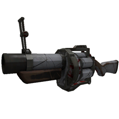 Steel Brushed Grenade Launcher (Battle Scarred)