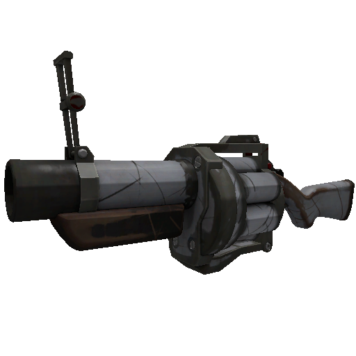 Steel Brushed Grenade Launcher (Well-Worn)