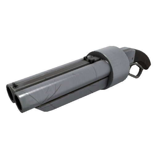 Steel Brushed Scattergun (Minimal Wear)