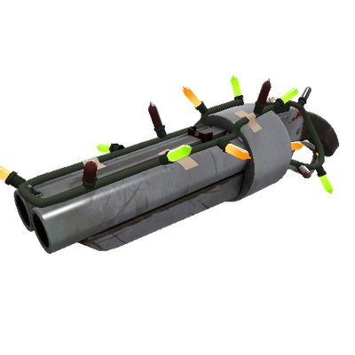 Strange Festivized Steel Brushed Scattergun (Well-Worn)