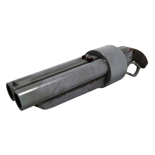 Steel Brushed Scattergun (Well-Worn)