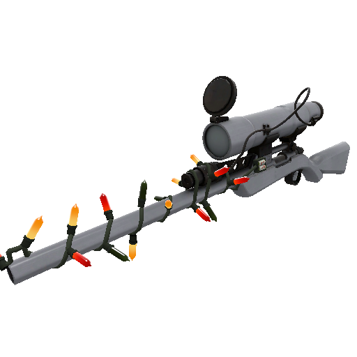 Festivized Steel Brushed Sniper Rifle (Factory New)