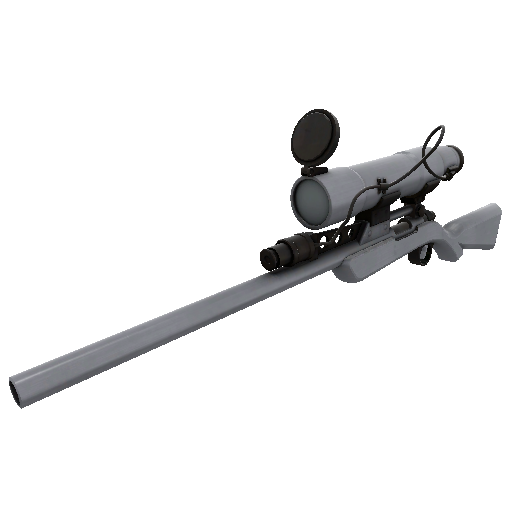 Steel Brushed Sniper Rifle