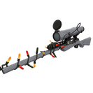 Strange Festivized Specialized Killstreak Steel Brushed Sniper Rifle (Minimal Wear)