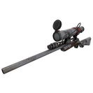 Steel Brushed Sniper Rifle (Battle Scarred)