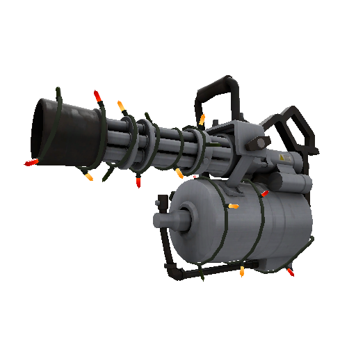 Festivized Steel Brushed Minigun (Factory New)