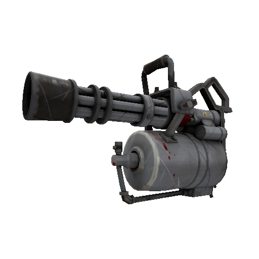 Steel Brushed Minigun (Well-Worn)