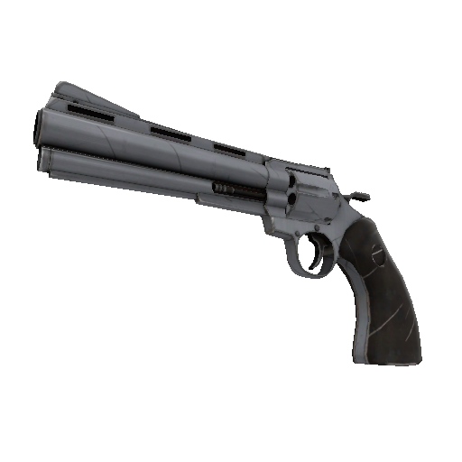 Steel Brushed Revolver (Minimal Wear)