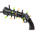 Strange Festivized Steel Brushed Revolver (Field-Tested)