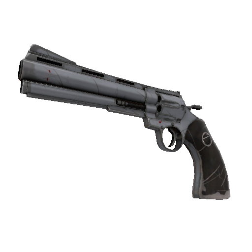 Strange Killstreak Steel Brushed Revolver (Field-Tested)