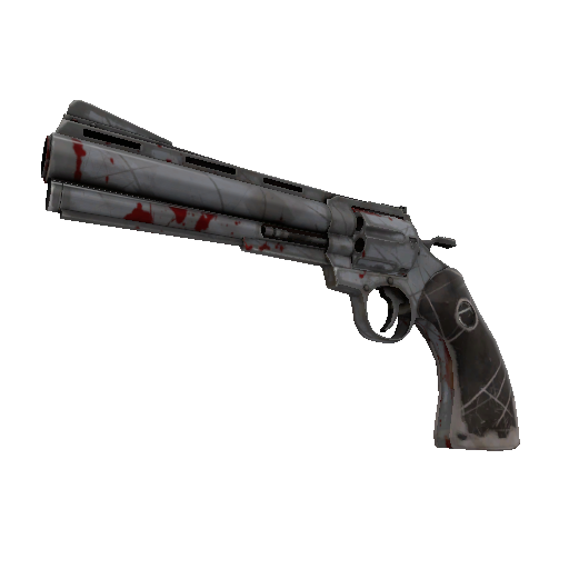 Steel Brushed Revolver (Battle Scarred)