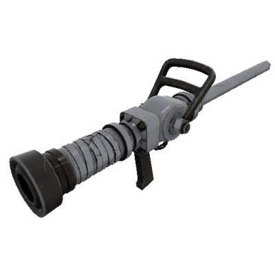 Steel Brushed Medi Gun (Minimal Wear)
