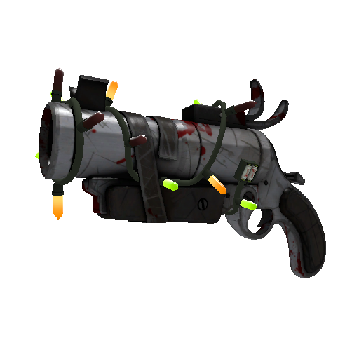 Strange Festivized Professional Killstreak Steel Brushed Detonator (Battle Scarred)