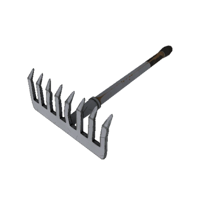 Steel Brushed Back Scratcher (Minimal Wear)