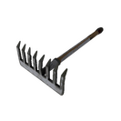 Strange Steel Brushed Back Scratcher (Well-Worn)