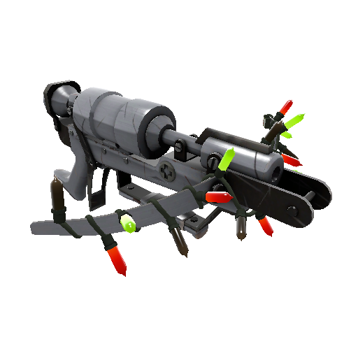 Festivized Steel Brushed Crusader's Crossbow (Field-Tested)