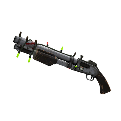 Unusual Festivized Professional Killstreak Steel Brushed Reserve Shooter (Well-Worn)