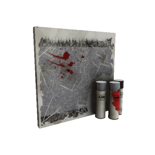 Strange Steel Brushed War Paint (Battle Scarred)