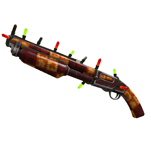Strange Festivized Specialized Killstreak Chilly Autumn Shotgun (Field-Tested)