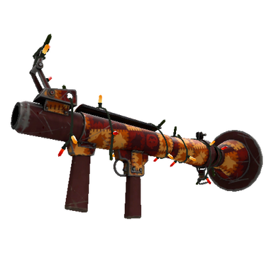 Unusual Festivized Killstreak Chilly Autumn Rocket Launcher (Field-Tested)