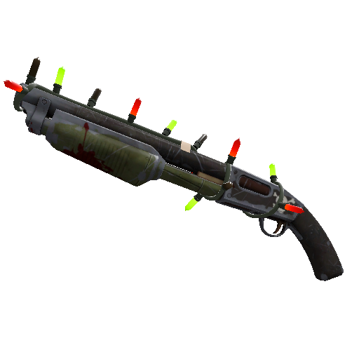 Festivized Killstreak Brawler's Iron Shotgun (Well-Worn)
