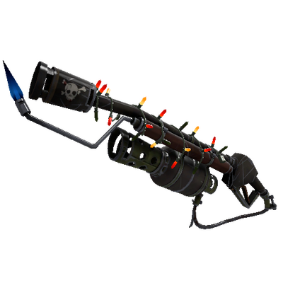 Strange Festivized Specialized Killstreak Brawler's Iron Flame Thrower (Field-Tested)