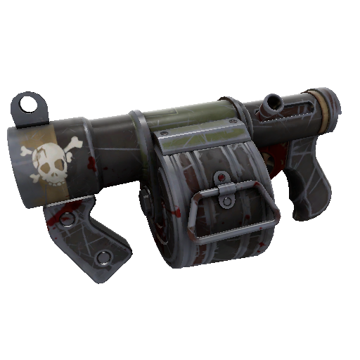 Brawler's Iron Stickybomb Launcher (Battle Scarred)