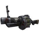 Unusual Specialized Killstreak Brawler's Iron Grenade Launcher (Battle Scarred)