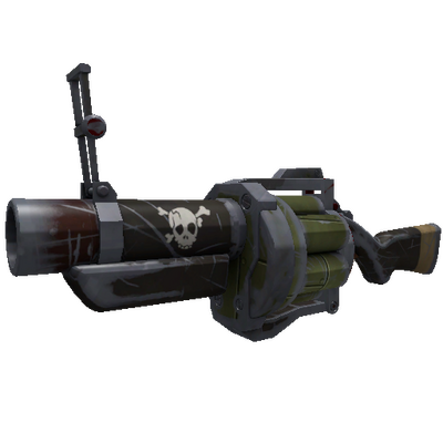Strange Brawler's Iron Grenade Launcher (Well-Worn)