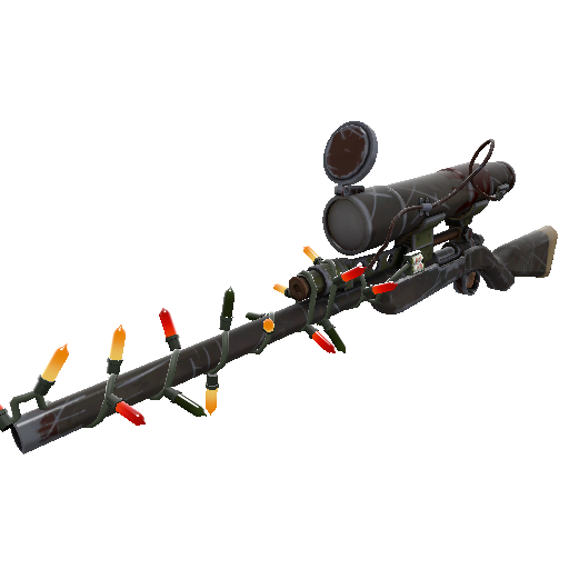 Strange Festivized Brawler's Iron Sniper Rifle (Well-Worn)