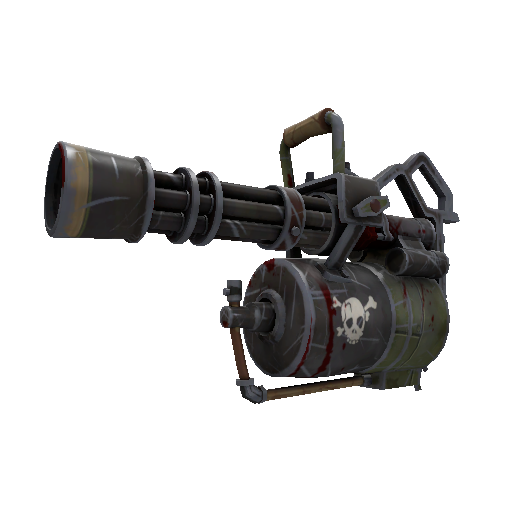 Strange Brawler's Iron Minigun (Battle Scarred)