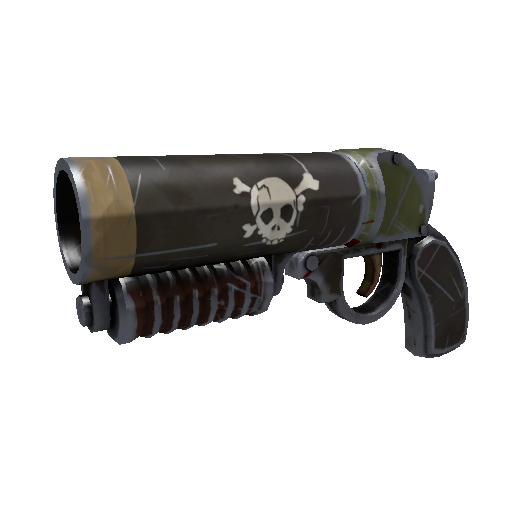 Brawler's Iron Scorch Shot (Well-Worn)