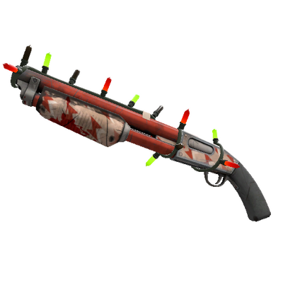 Unusual Festivized Team Charged Shotgun (Well-Worn)