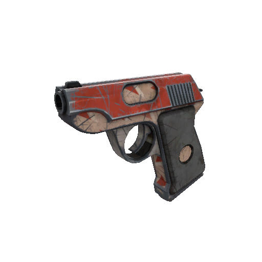 Strange Specialized Killstreak Team Charged Pistol (Well-Worn)