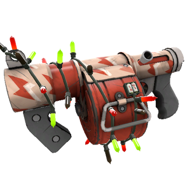 Strange Festivized Specialized Killstreak Team Charged Stickybomb Launcher (Minimal Wear)