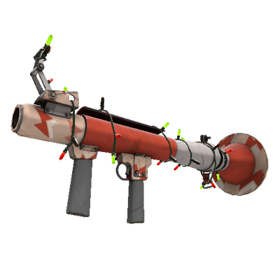 Strange Festivized Specialized Killstreak Team Charged Rocket Launcher (Minimal Wear)